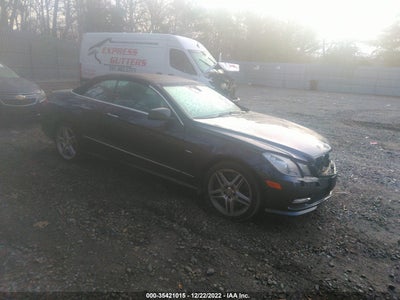 Mercedes-benz E-class 2012