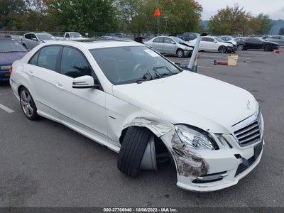 Mercedes-benz E-class 2012
