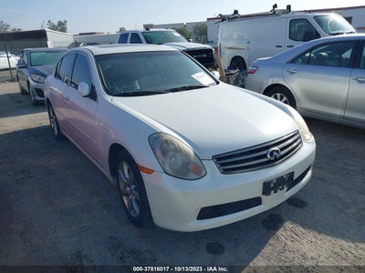 Infiniti G35 sedan 2006