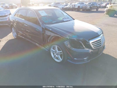 Mercedes-benz E-class 2013