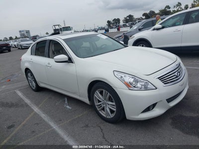 Infiniti G37 2012