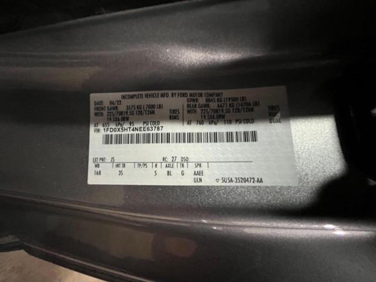 Fndiページ 1FD0X5HT4NEE63787 Ford F-550 super duty с аукциона США | Day Drive