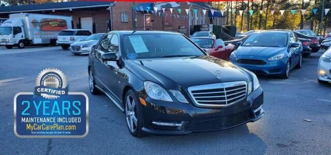 Mercedes-benz E-class 2012