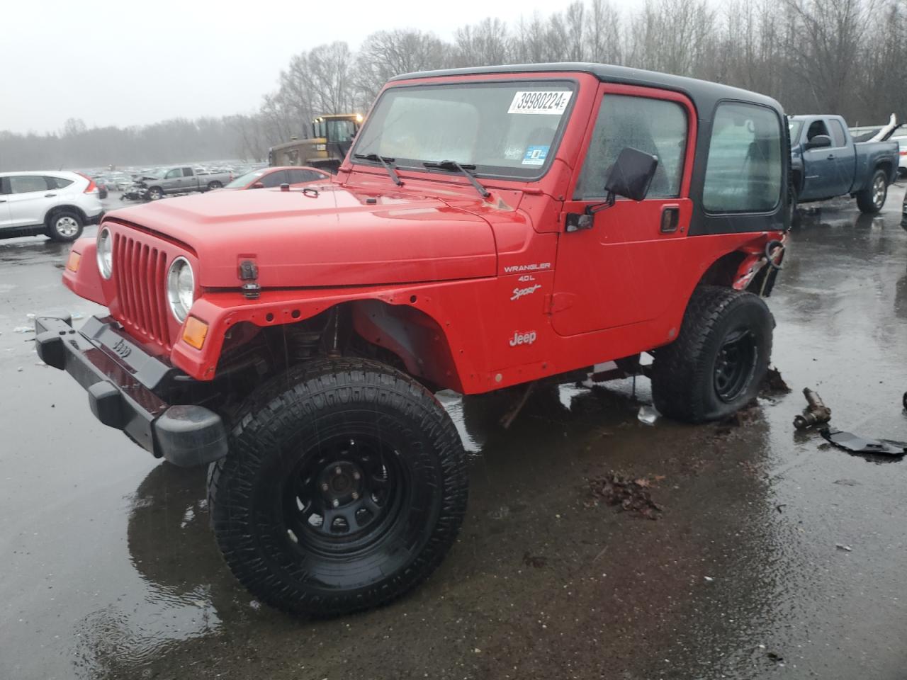 JEEP WRANGLER 2000