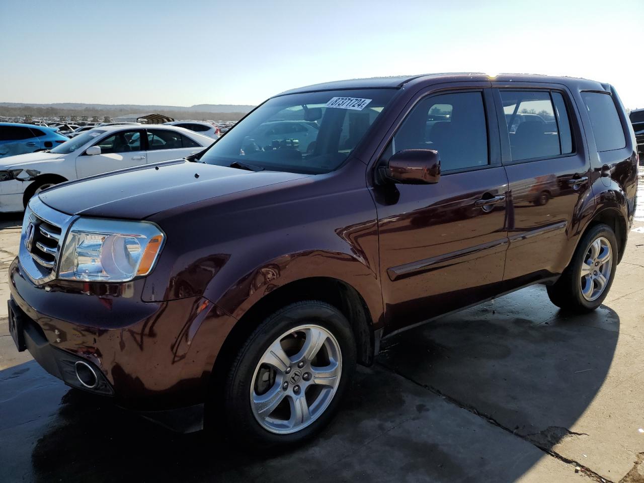 HONDA PILOT EXL 2012