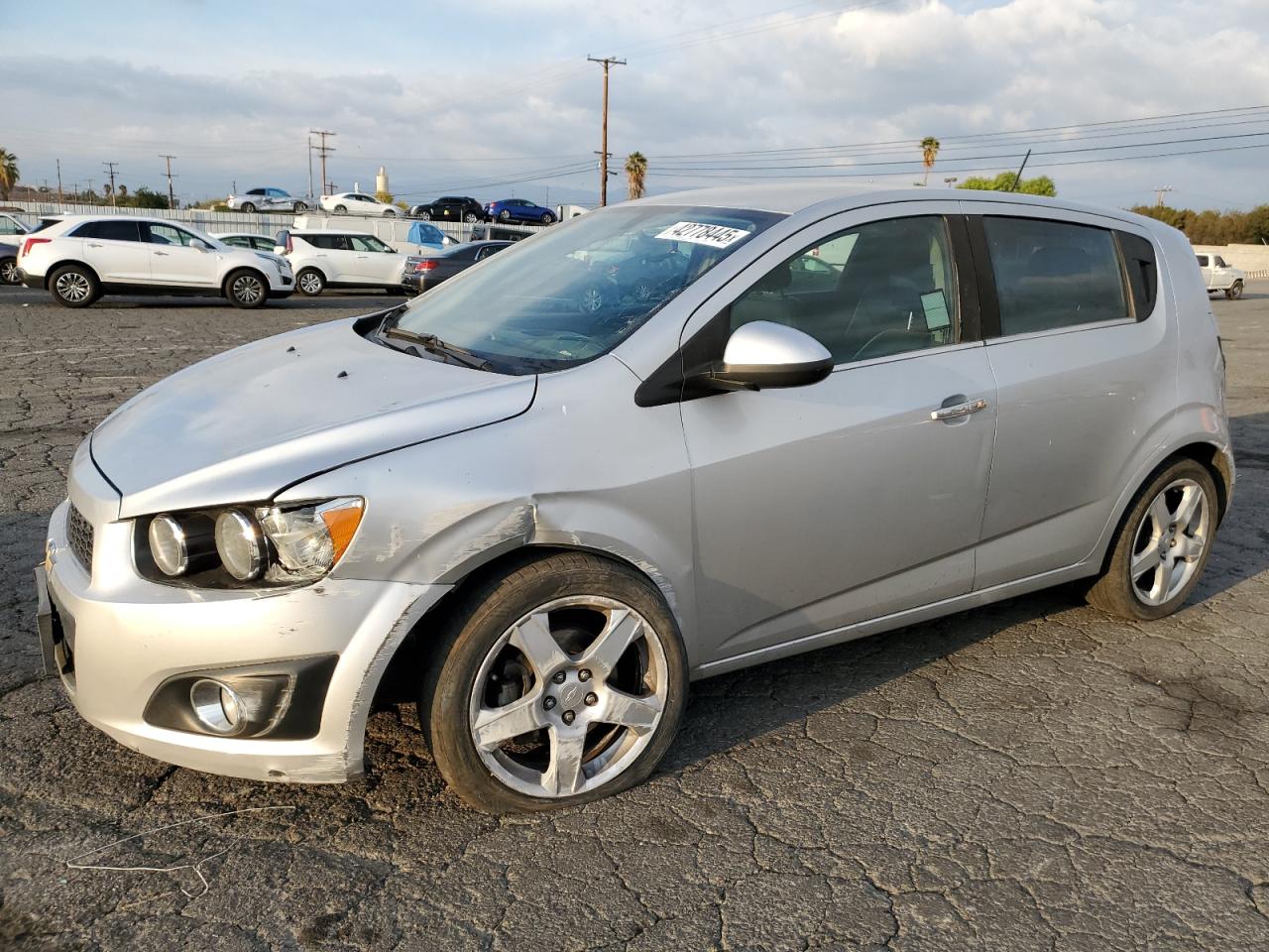 CHEVROLET SONIC LTZ 2015
