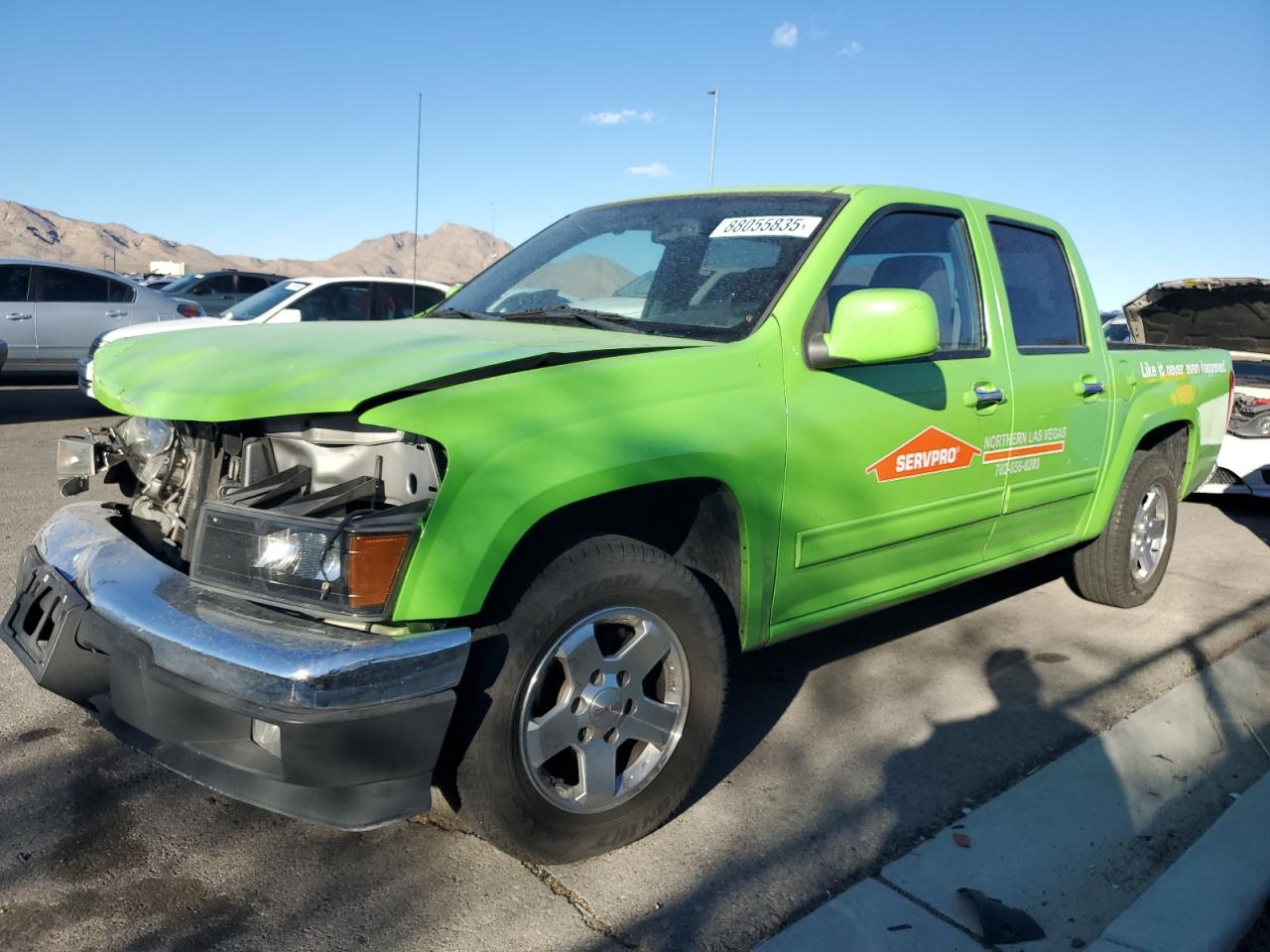 GMC CANYON SLE 2012
