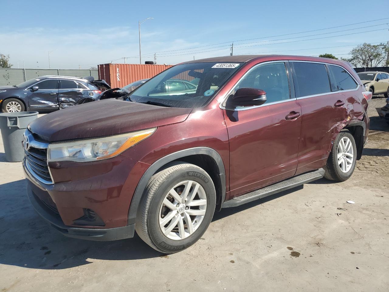 TOYOTA HIGHLANDER 2014