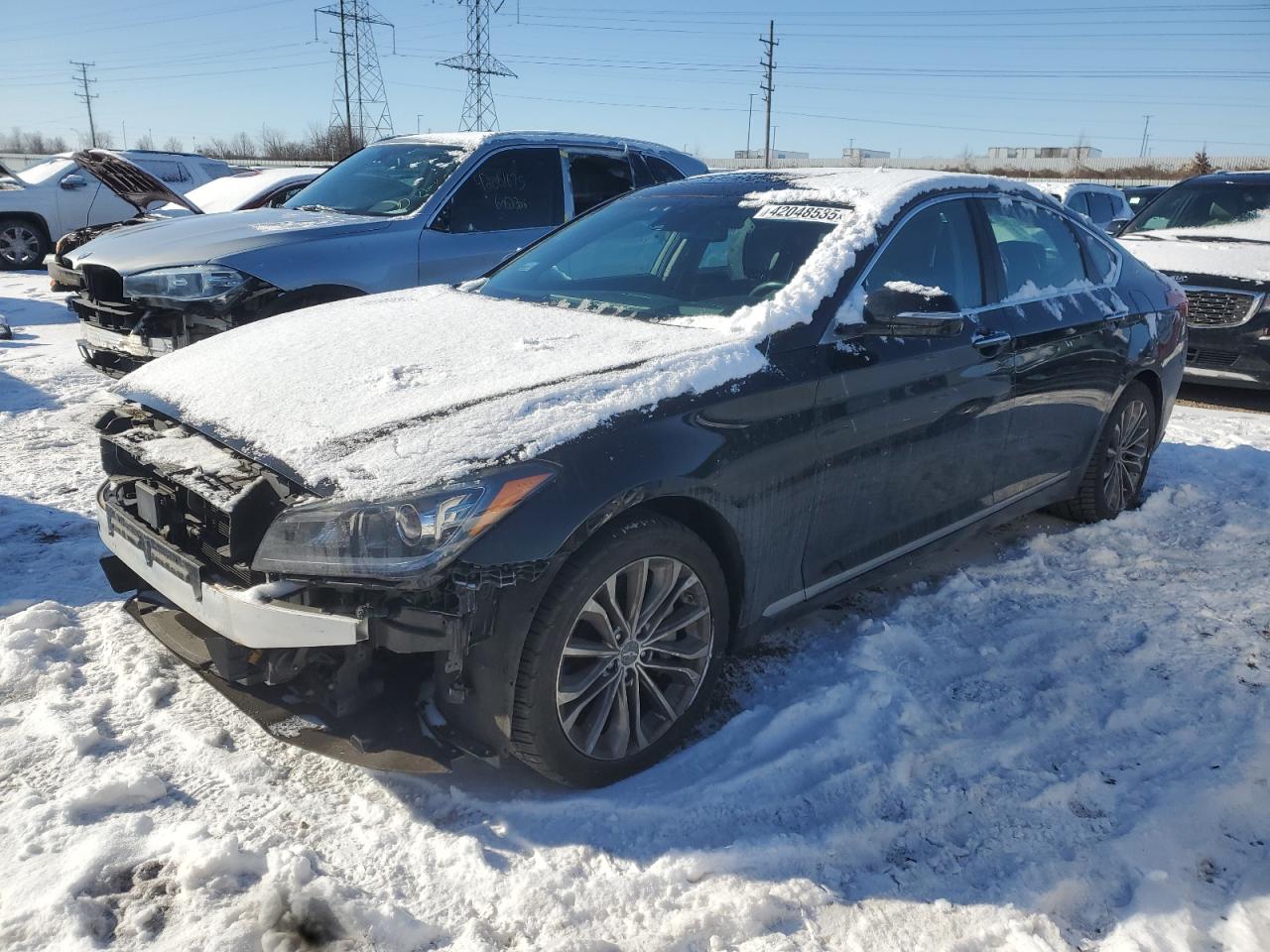 HYUNDAI GENESIS 3. 2015