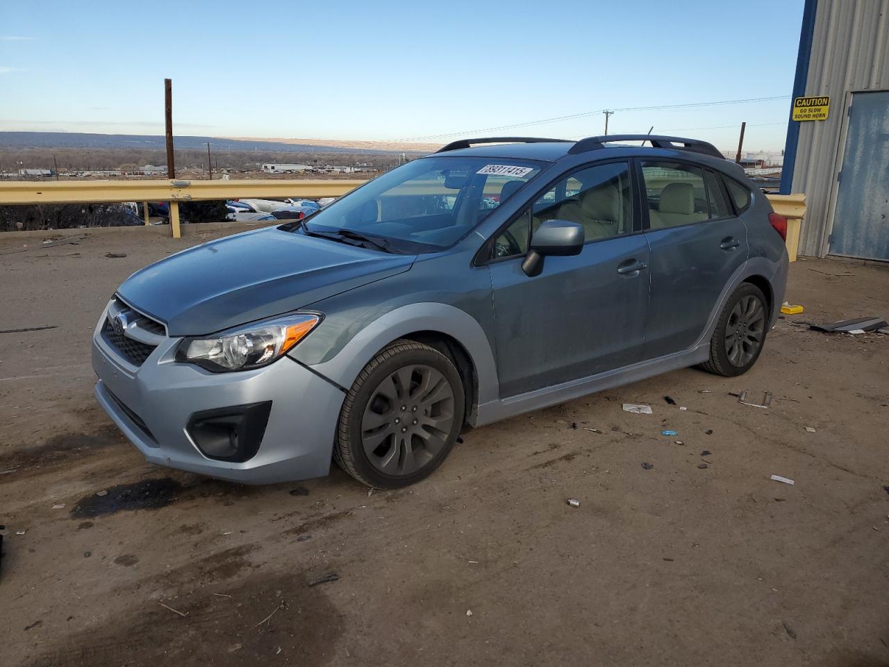 SUBARU IMPREZA SP 2012