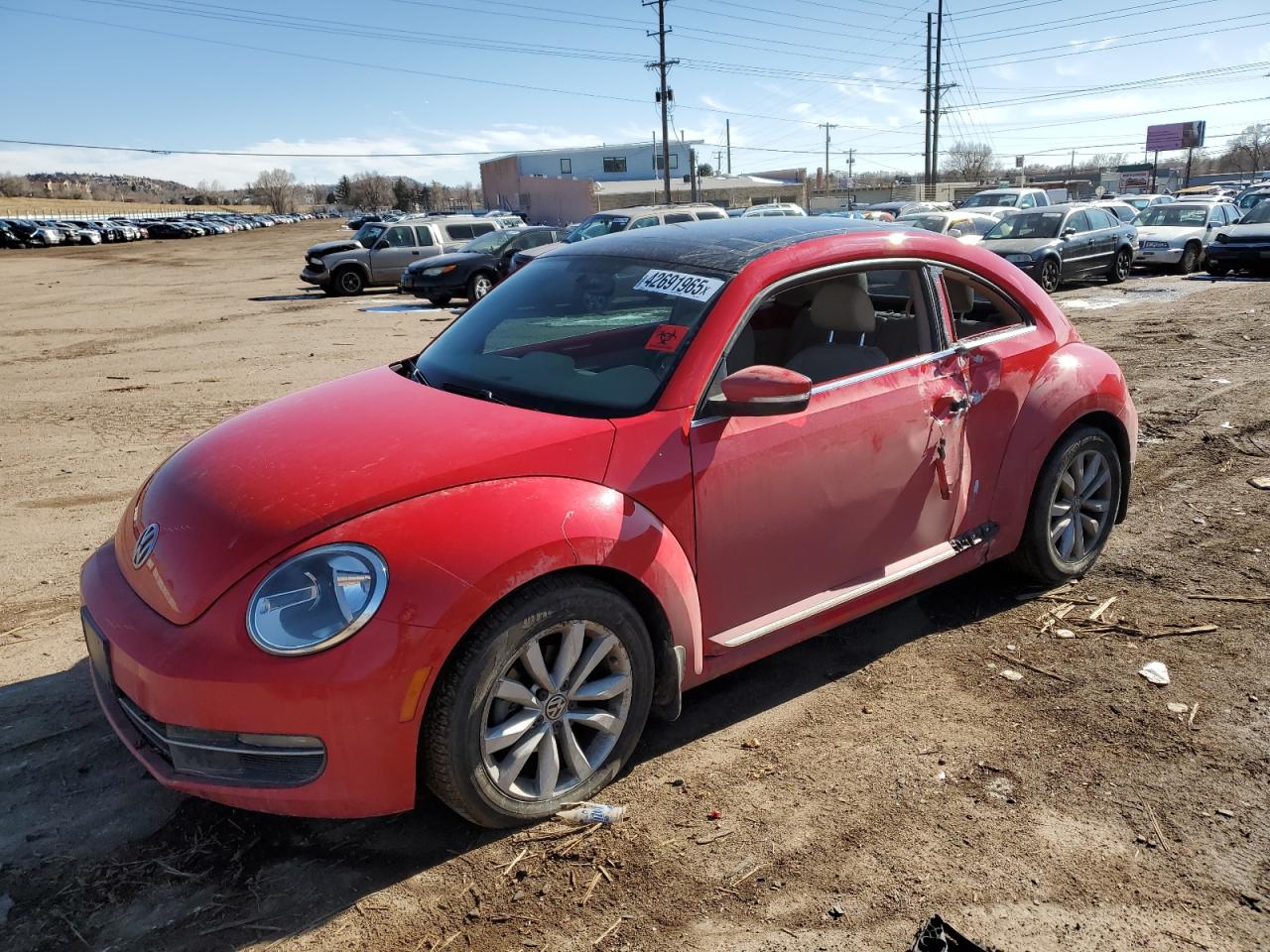 VOLKSWAGEN BEETLE TDI 2015
