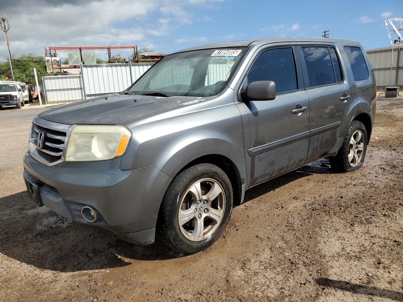 HONDA PILOT EXL 2012