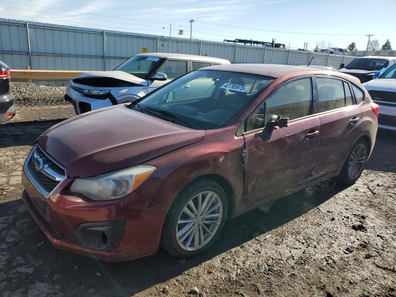 SUBARU IMPREZA PR 2012