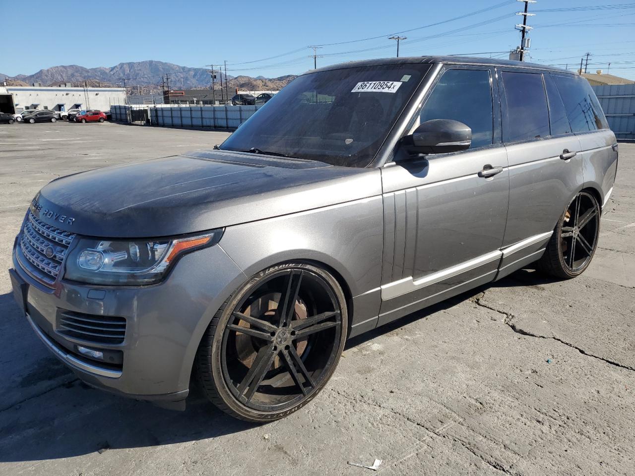LAND ROVER RANGE ROVE 2016