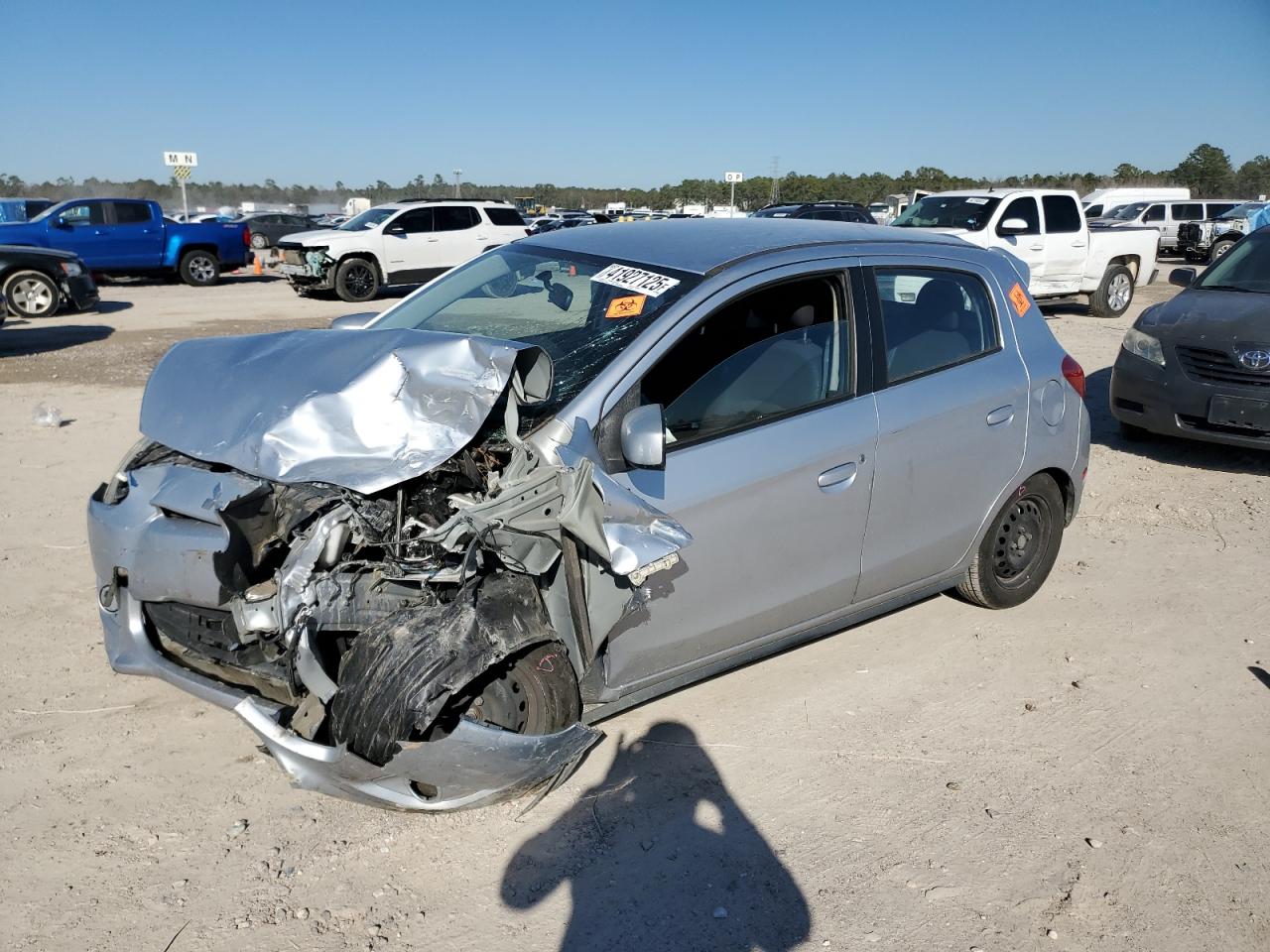 MITSUBISHI MIRAGE DE 2015