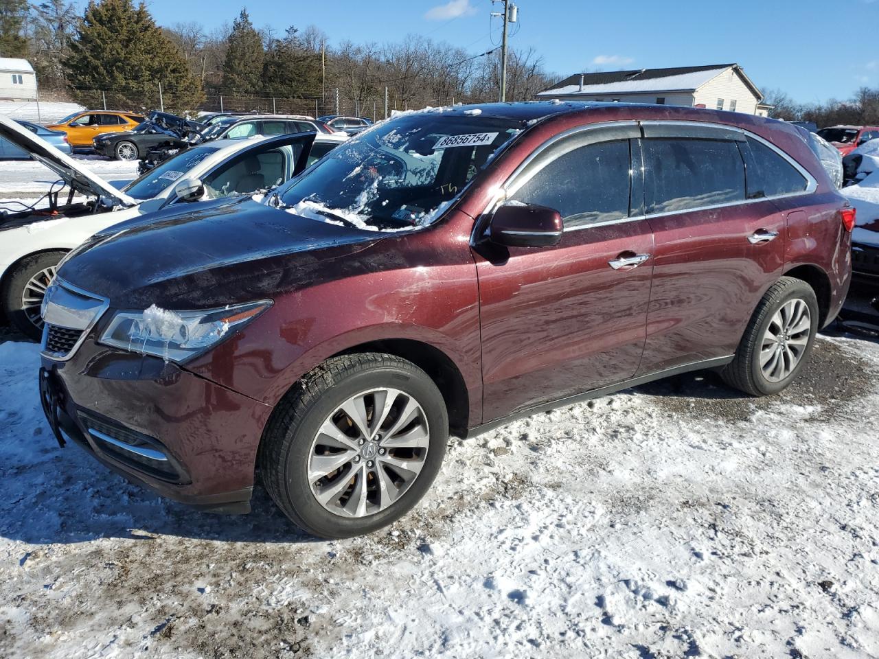 ACURA MDX TECHNO 2015