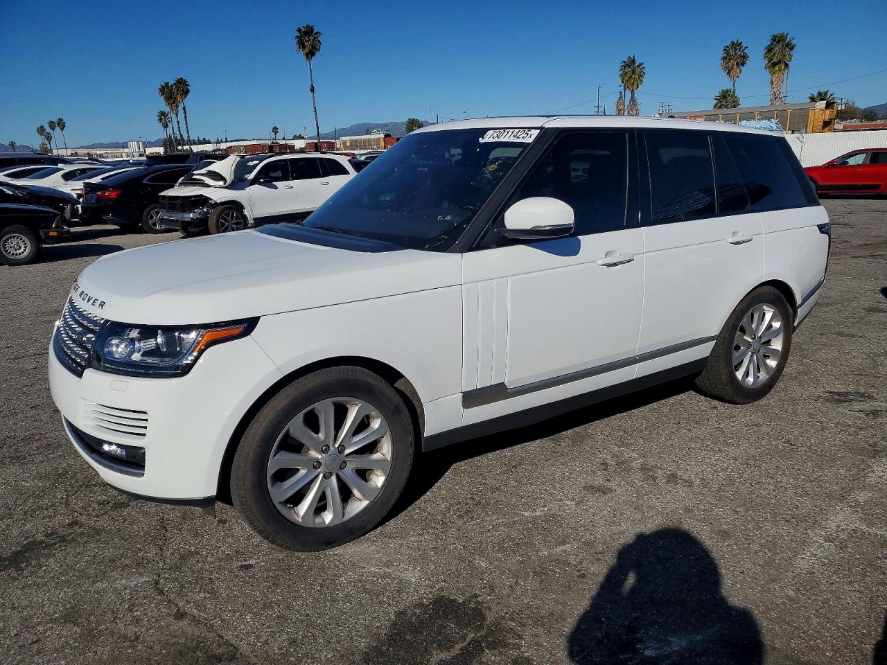 LAND ROVER RANGE ROVE 2016