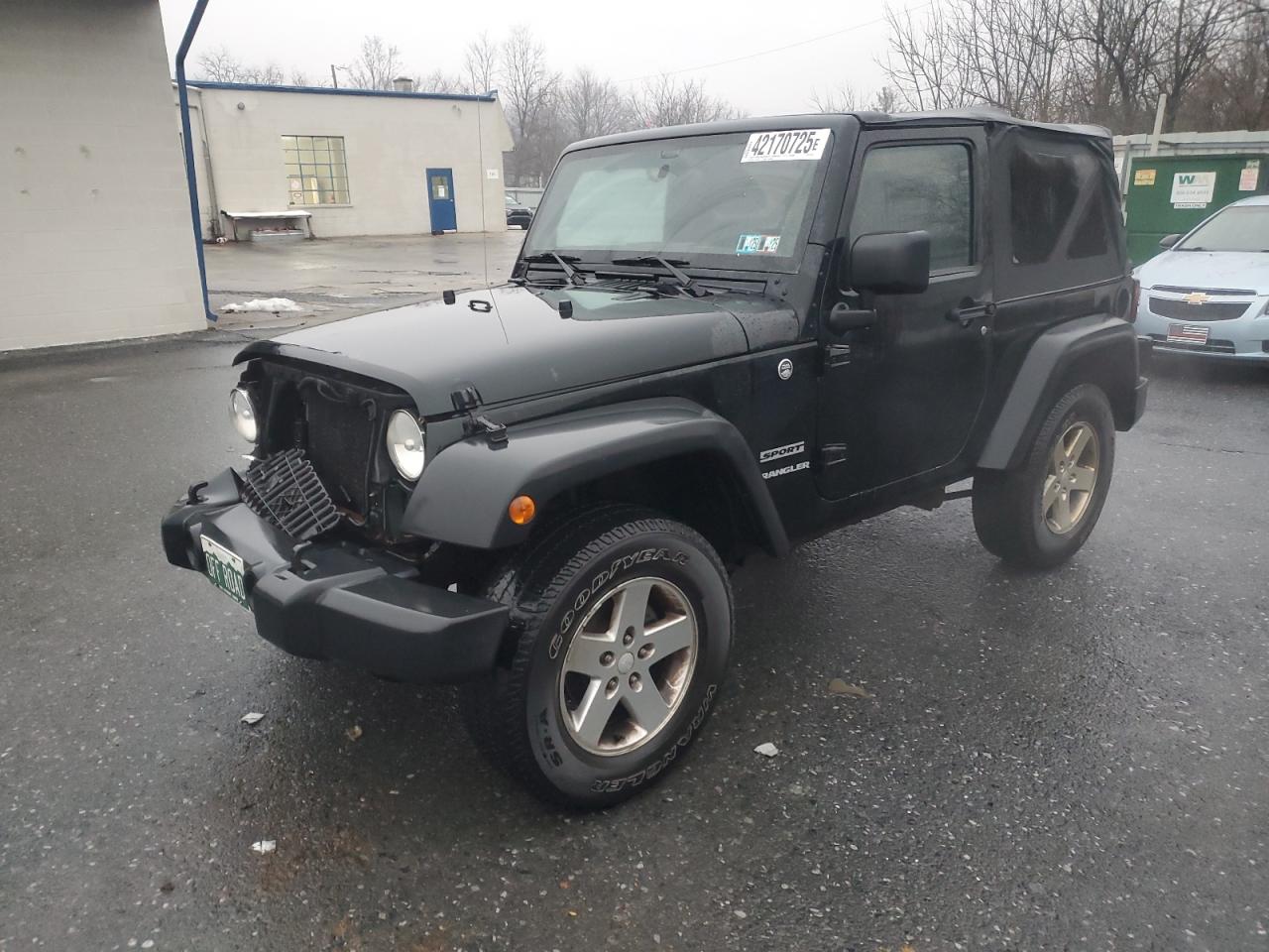 JEEP WRANGLER S 2012