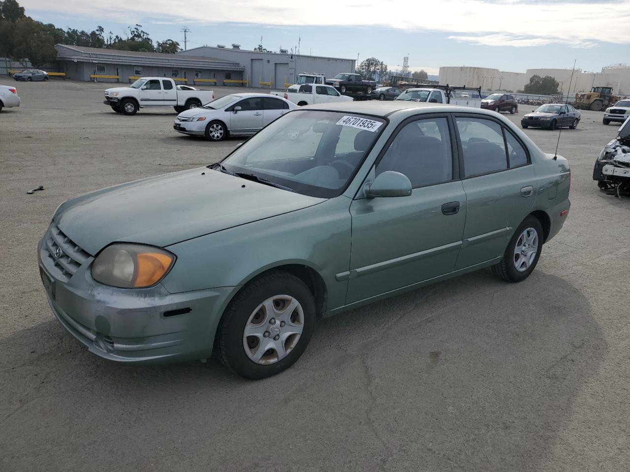 HYUNDAI ACCENT GL 2004