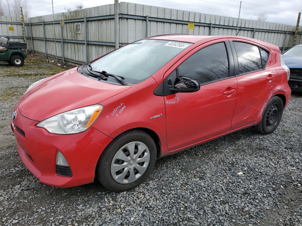 TOYOTA PRIUS C 2014