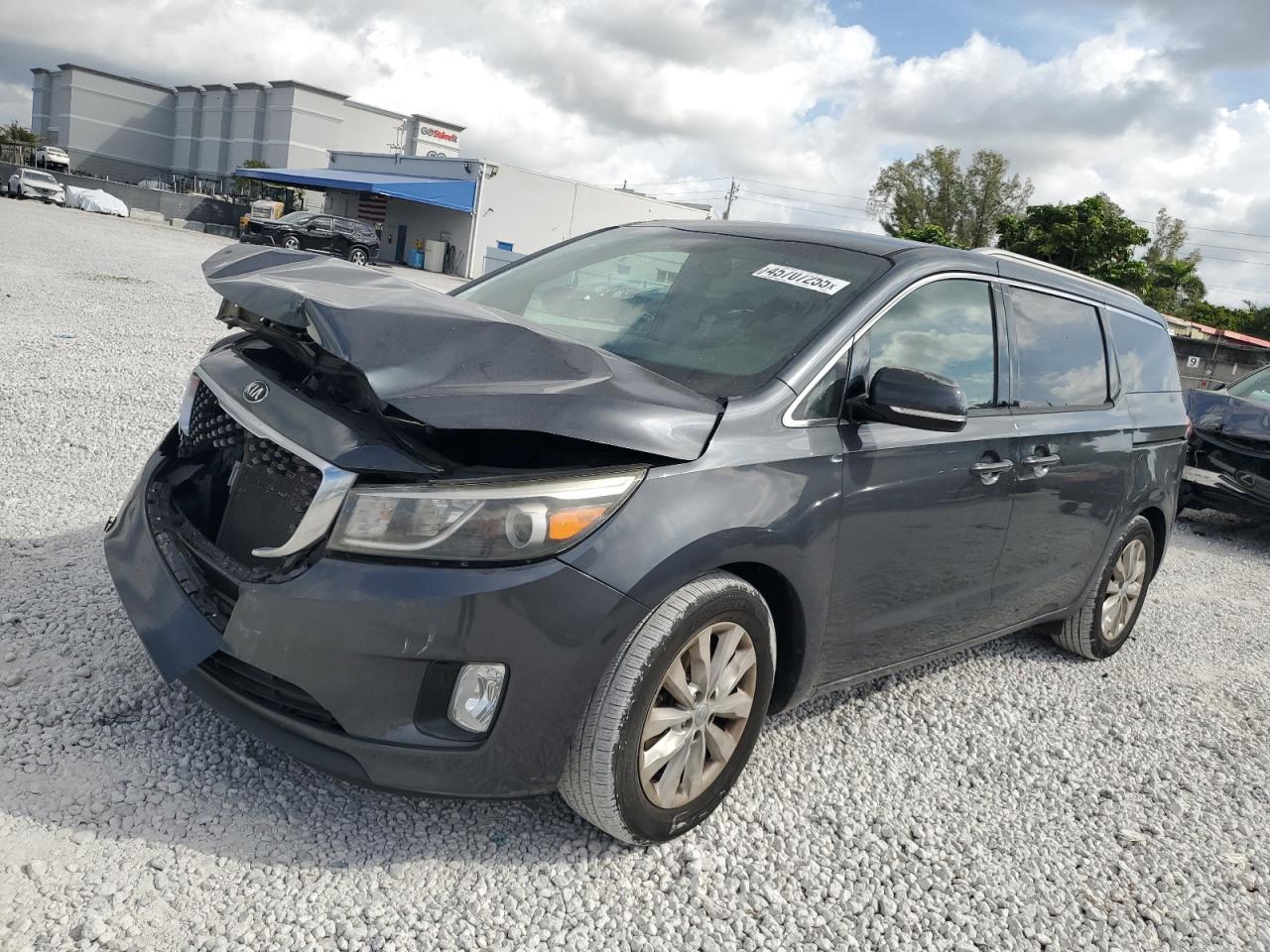 KIA SEDONA EX 2015