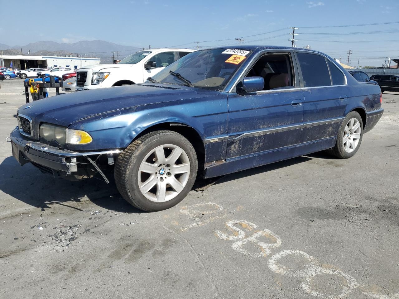 BMW 740 I AUTO 2001