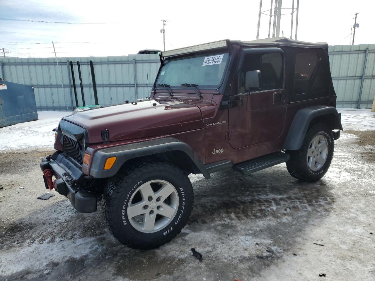 JEEP WRANGLER / 2001