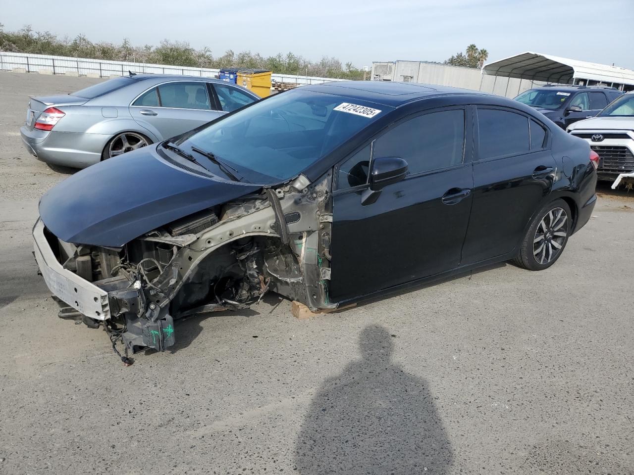 HONDA CIVIC EXL 2015