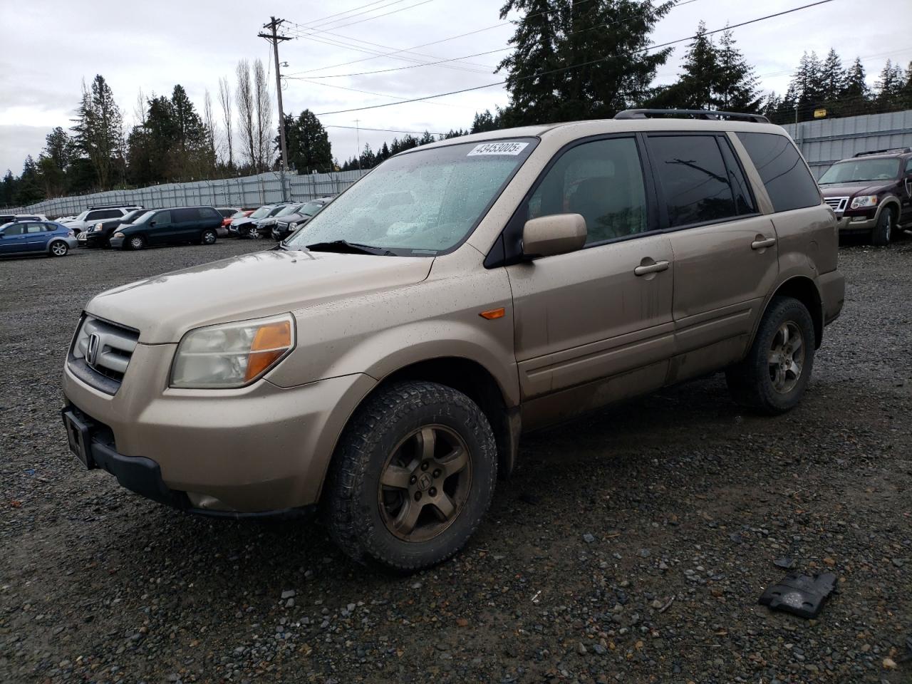 HONDA PILOT EXL 2007