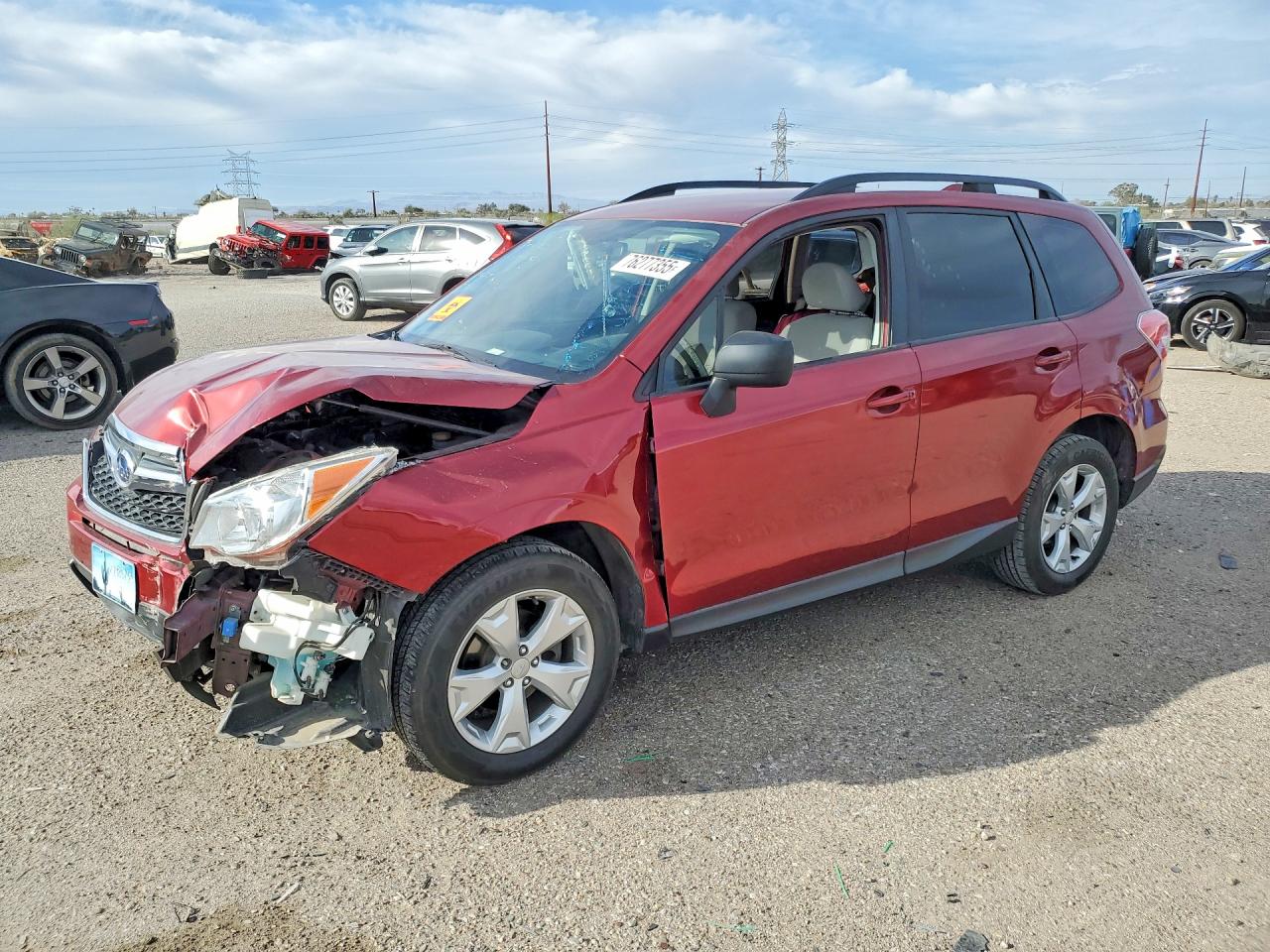 SUBARU FORESTER 2016