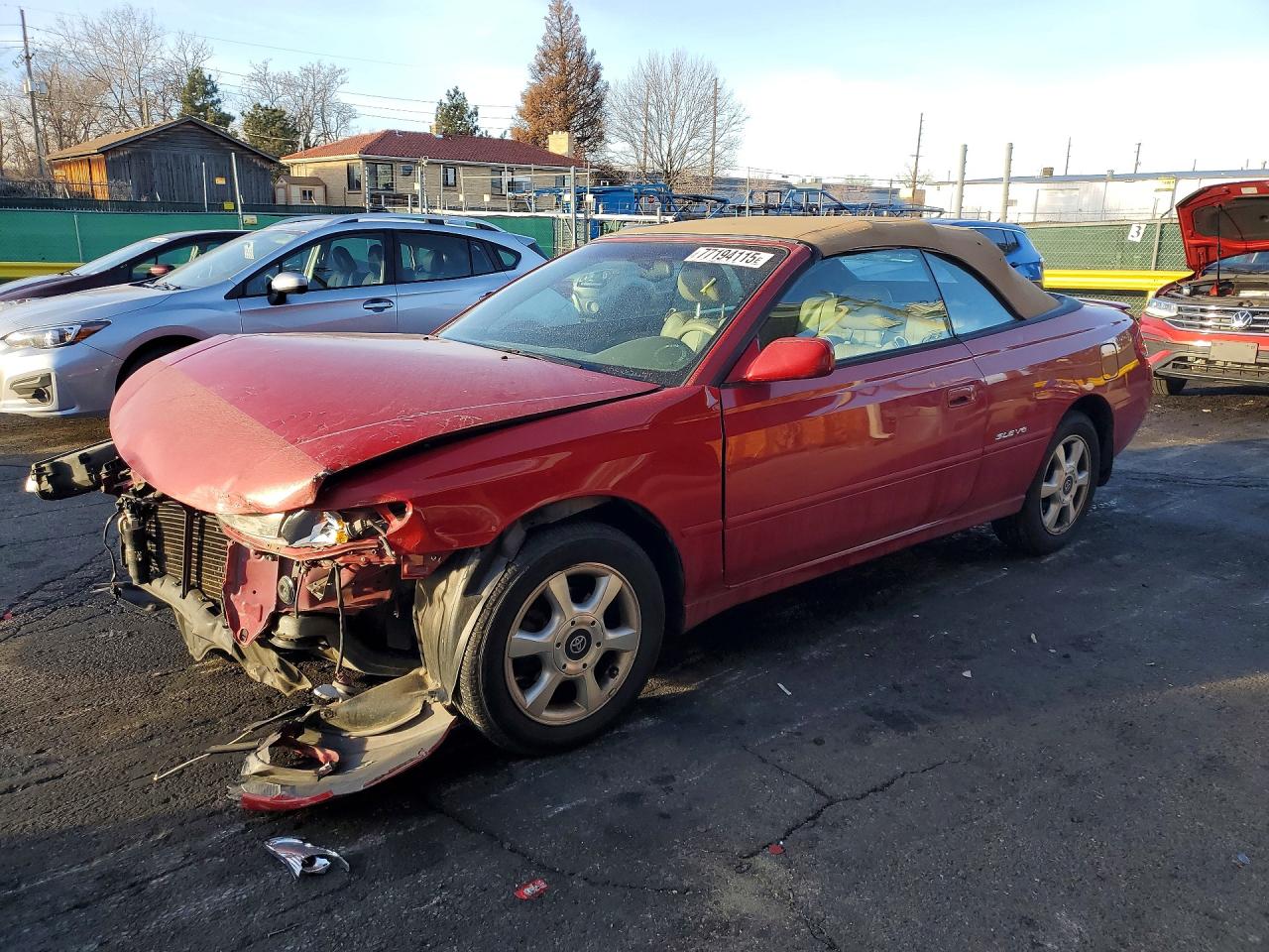 TOYOTA CAMRY SOLARA 2000