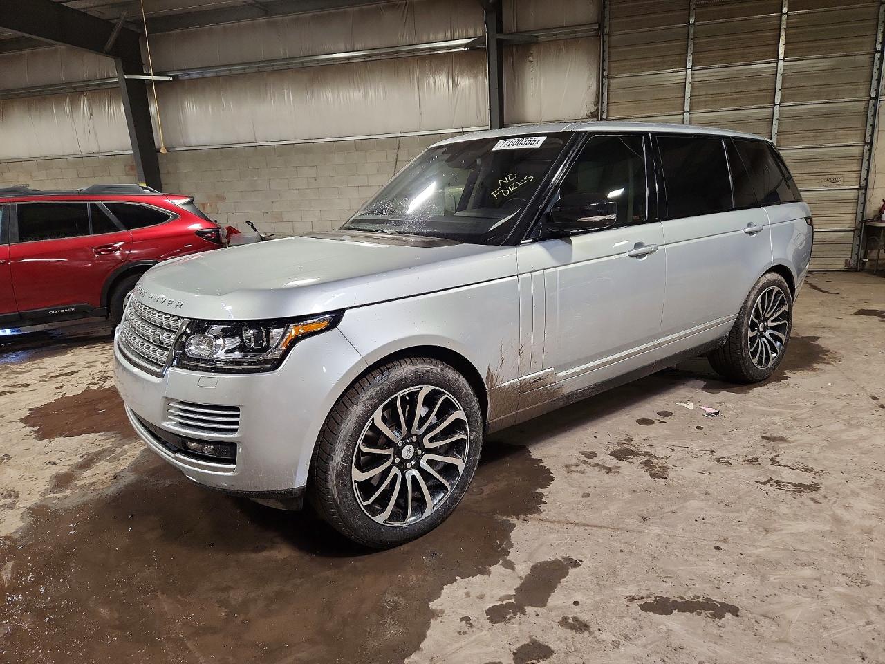 LAND ROVER RANGE ROVE 2016
