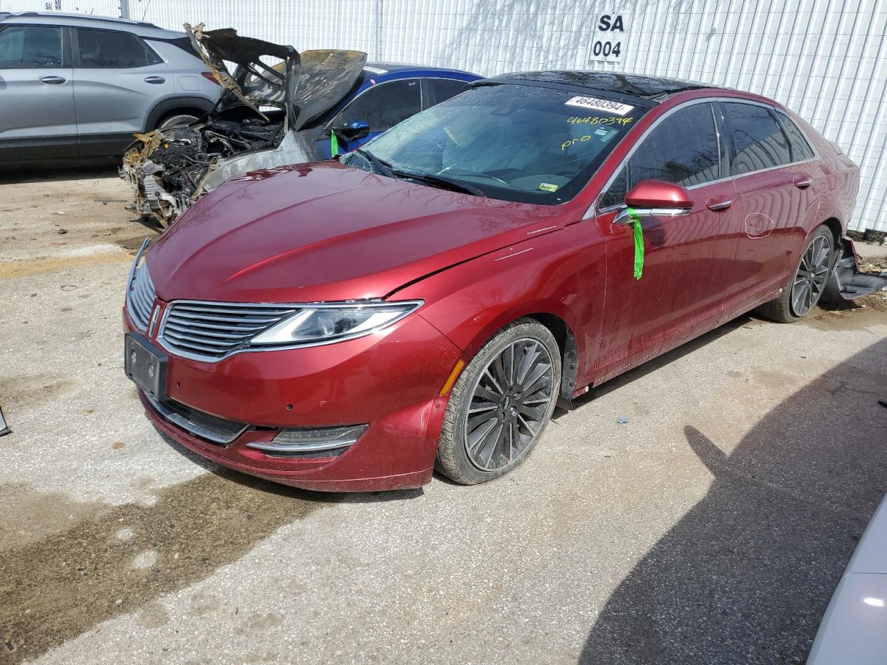 LINCOLN MKZ 2016