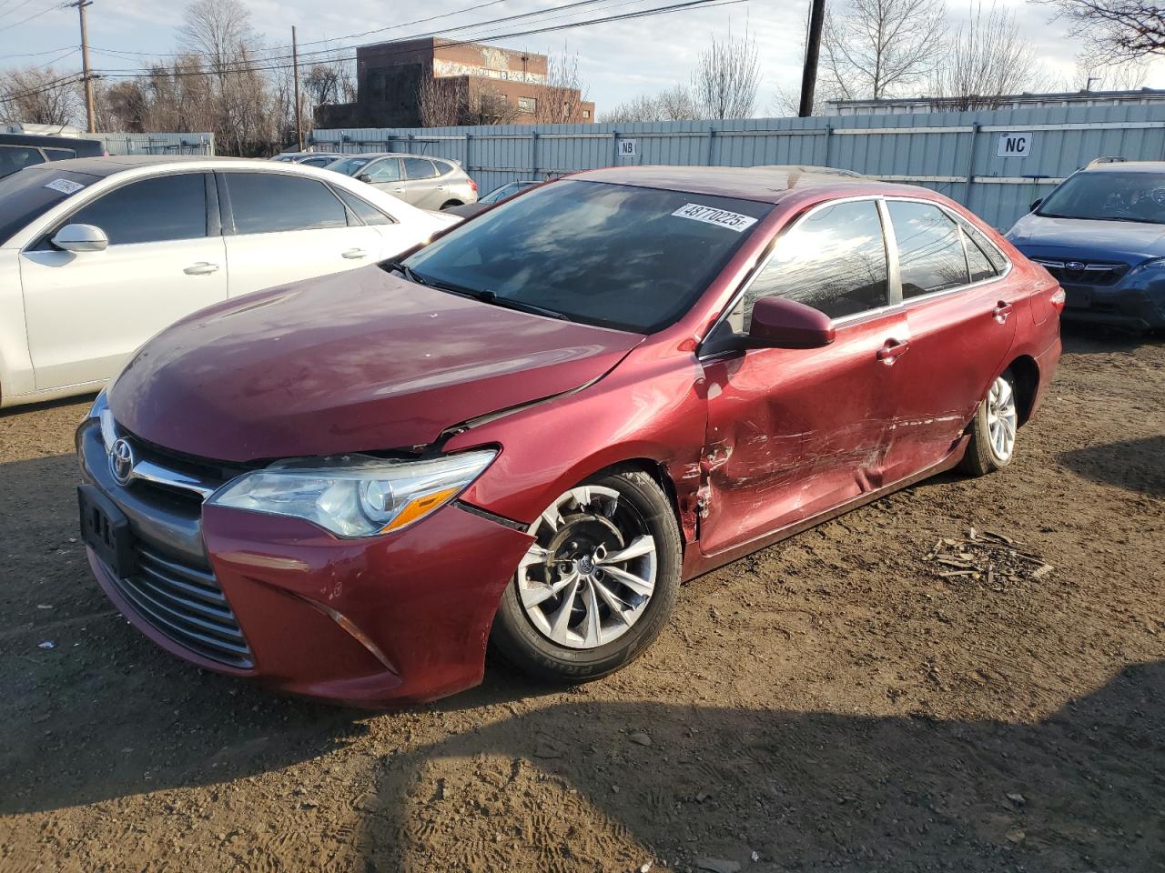 TOYOTA CAMRY LE 2016