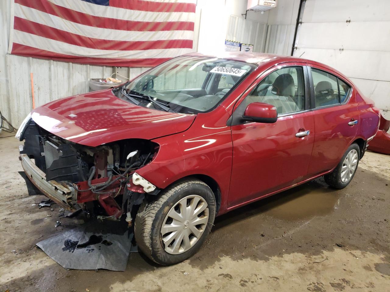 NISSAN VERSA S 2012