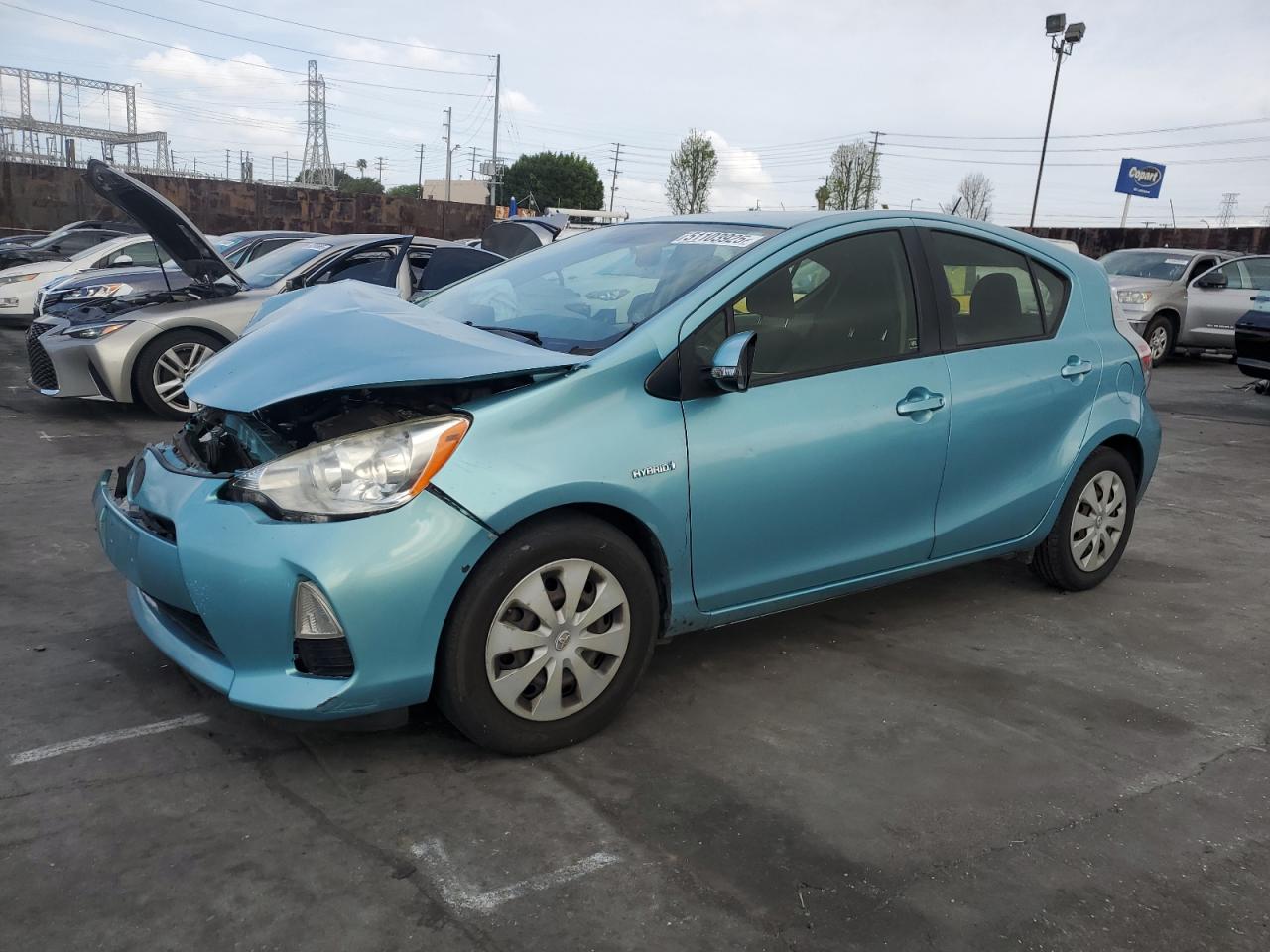TOYOTA PRIUS C 2014