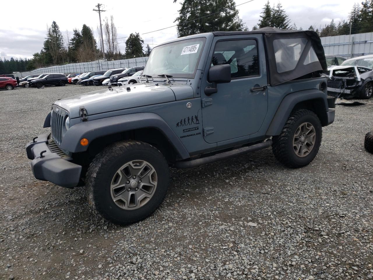JEEP WRANGLER S 2015