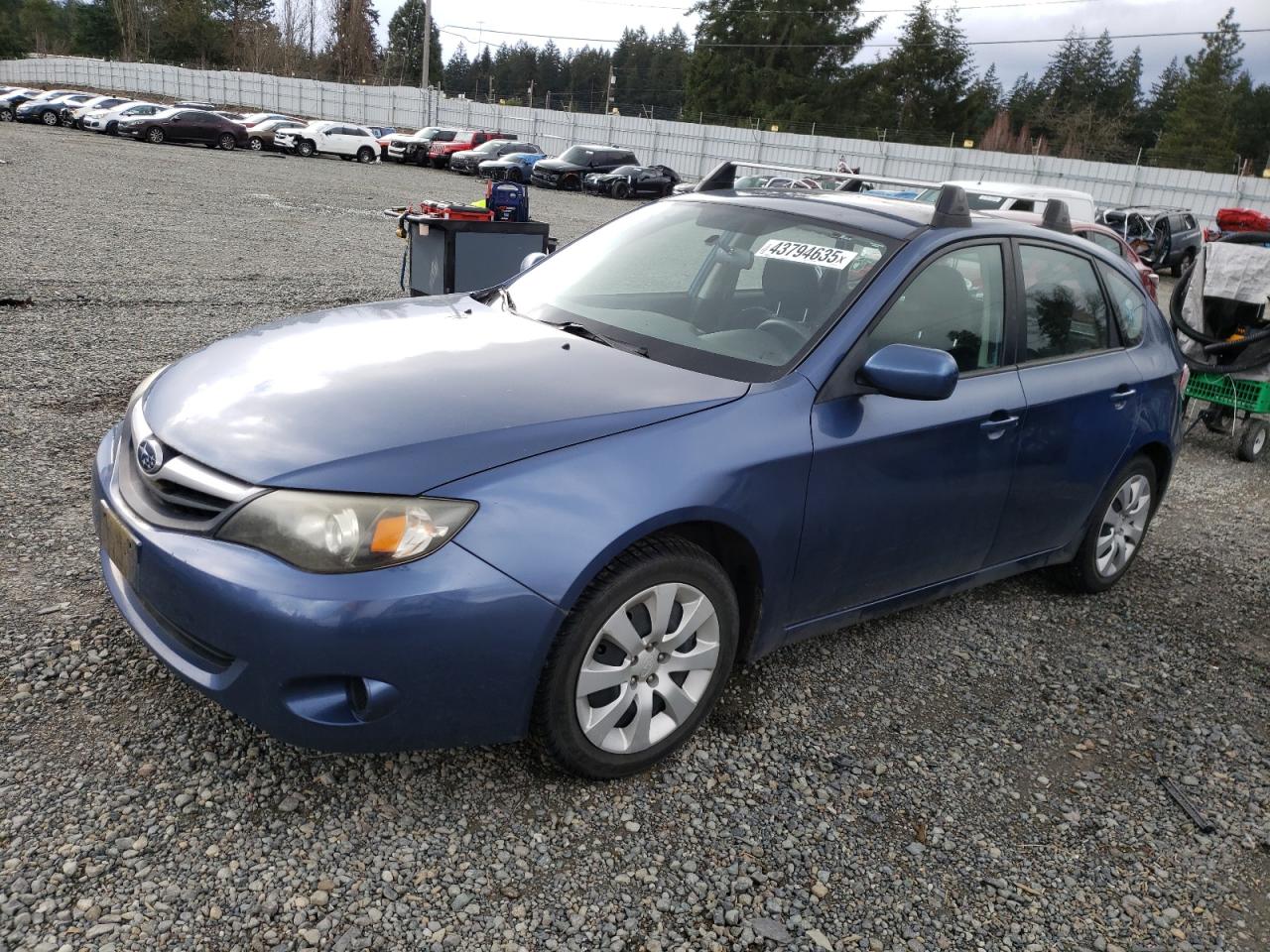 SUBARU IMPREZA 2. 2011