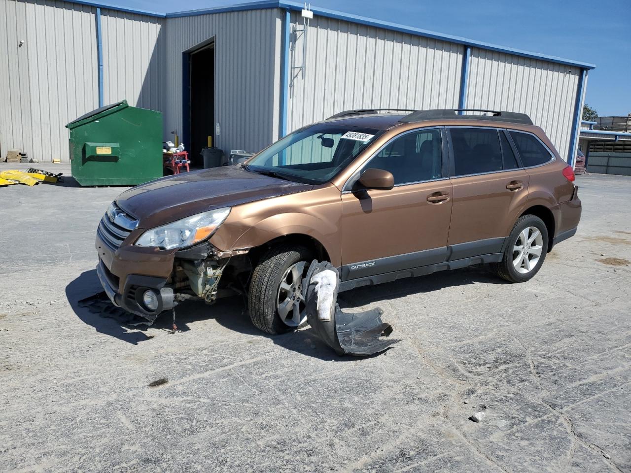 SUBARU OUTBACK 2. 2013