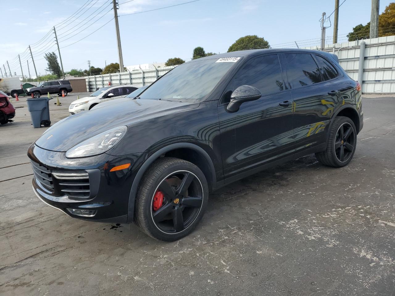 PORSCHE CAYENNE TU 2016