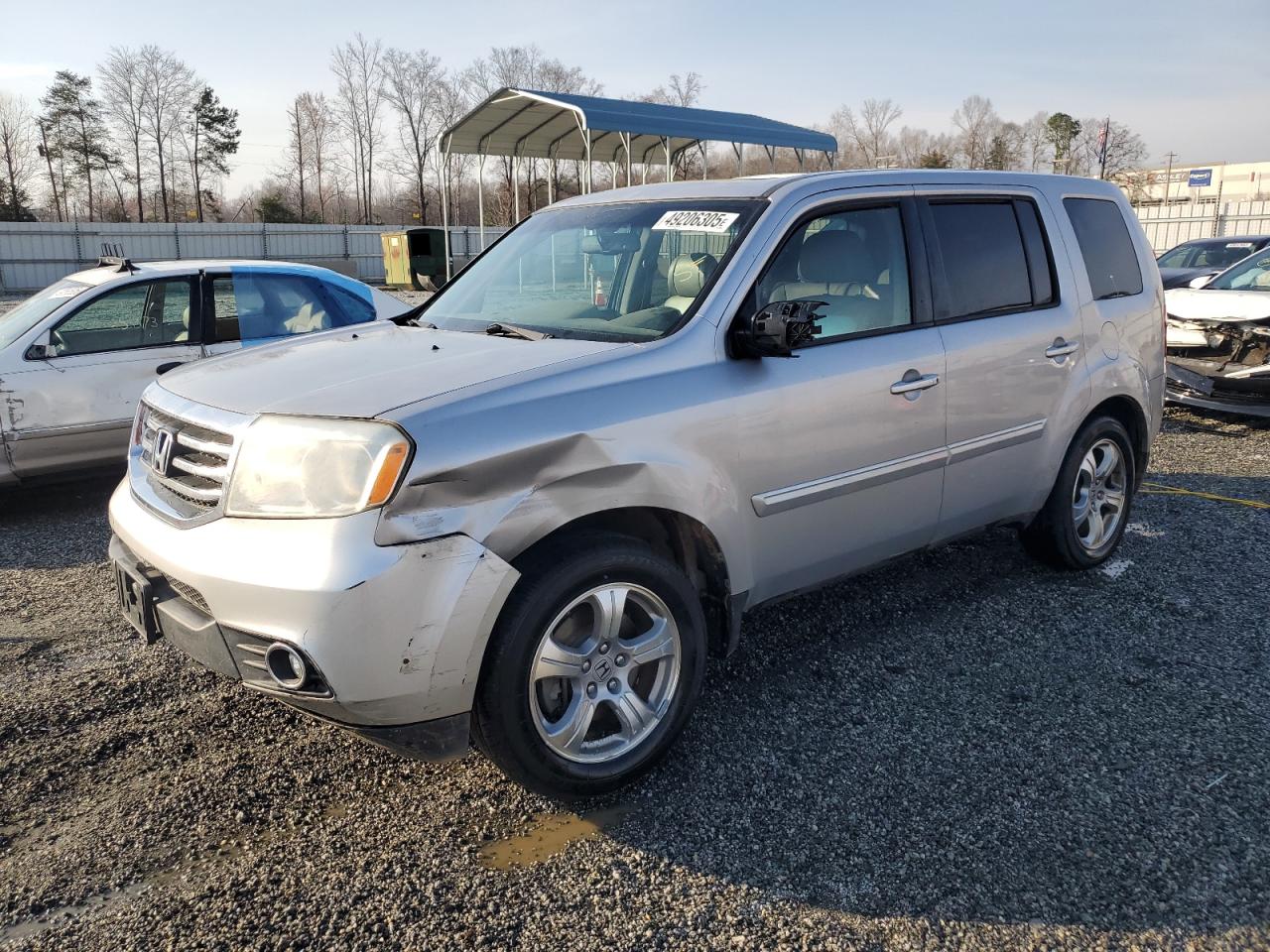 HONDA PILOT EXL 2012