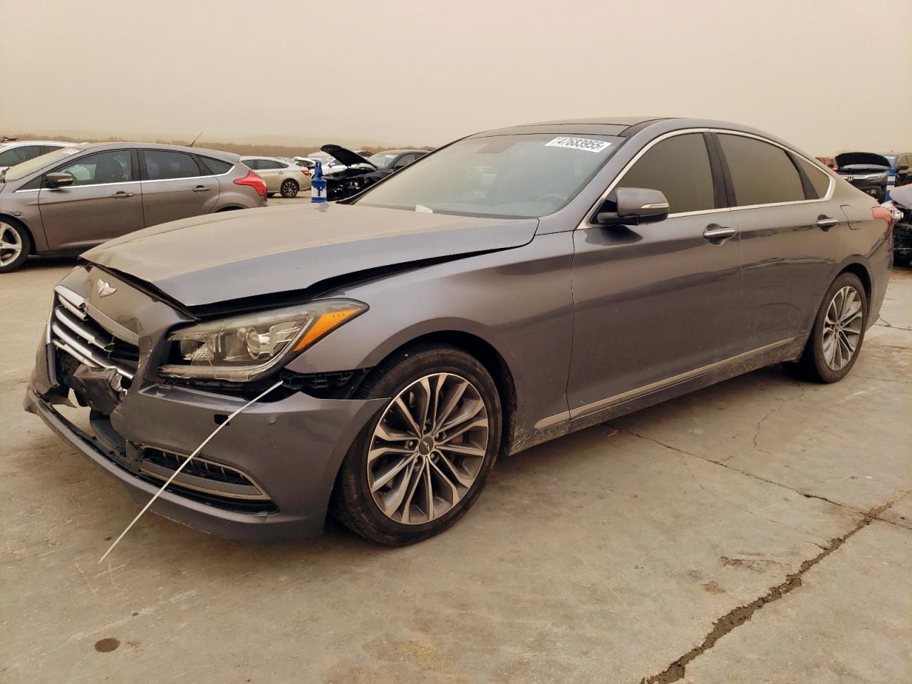 HYUNDAI GENESIS 3. 2015