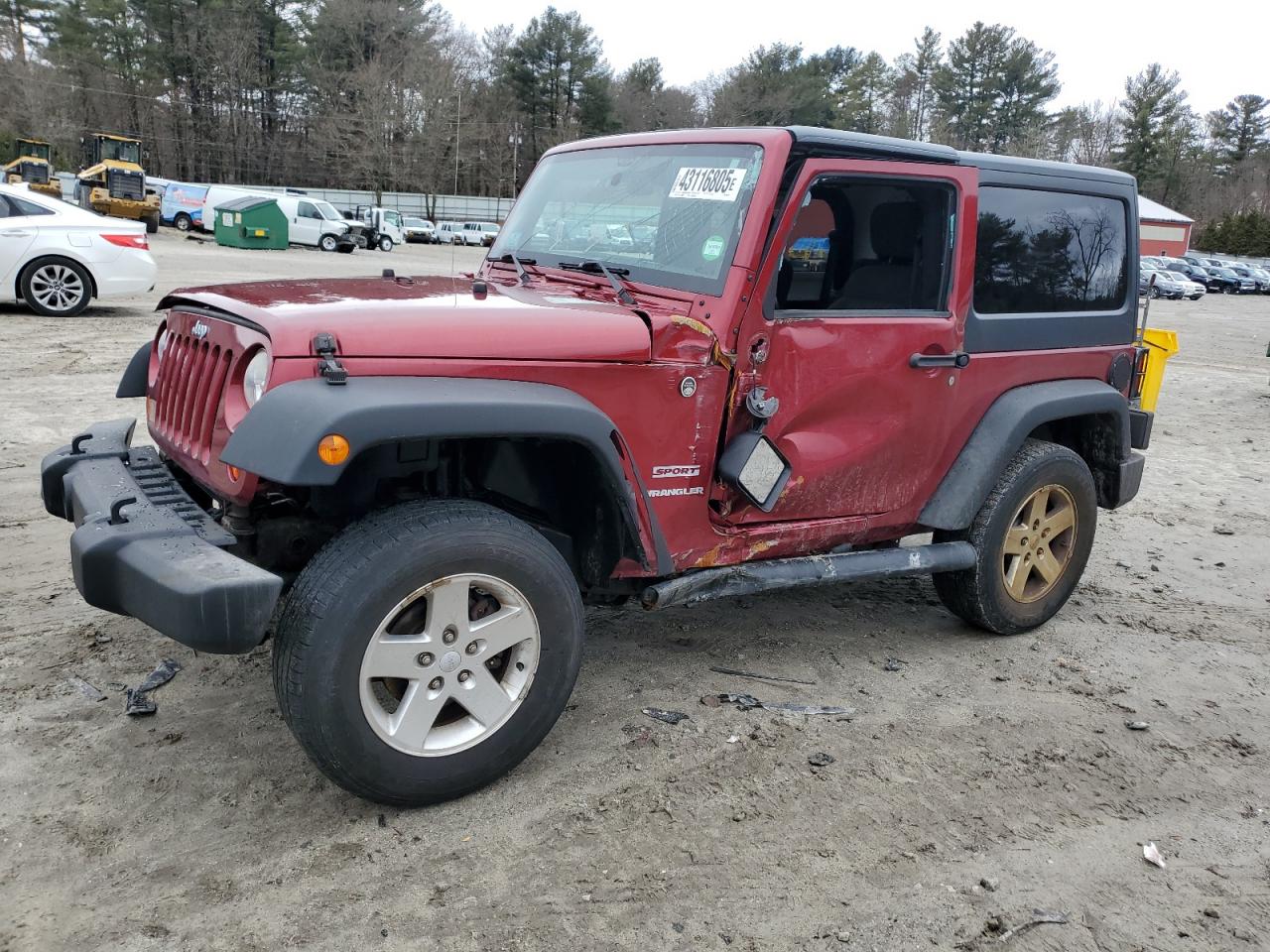 JEEP WRANGLER S 2012