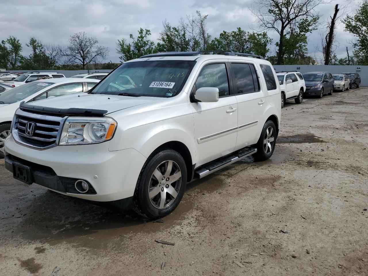 HONDA PILOT TOUR 2012
