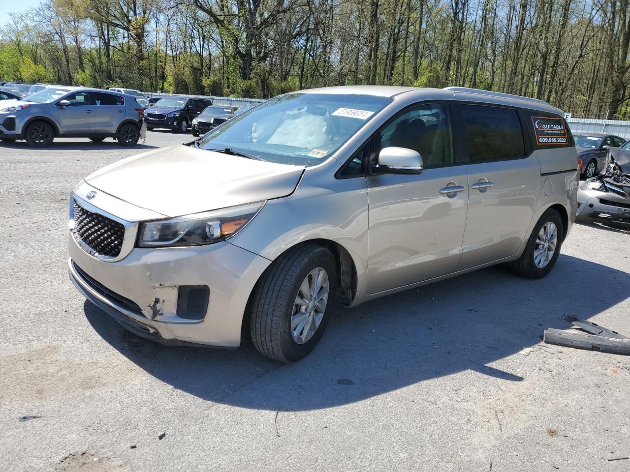 KIA SEDONA LX 2015