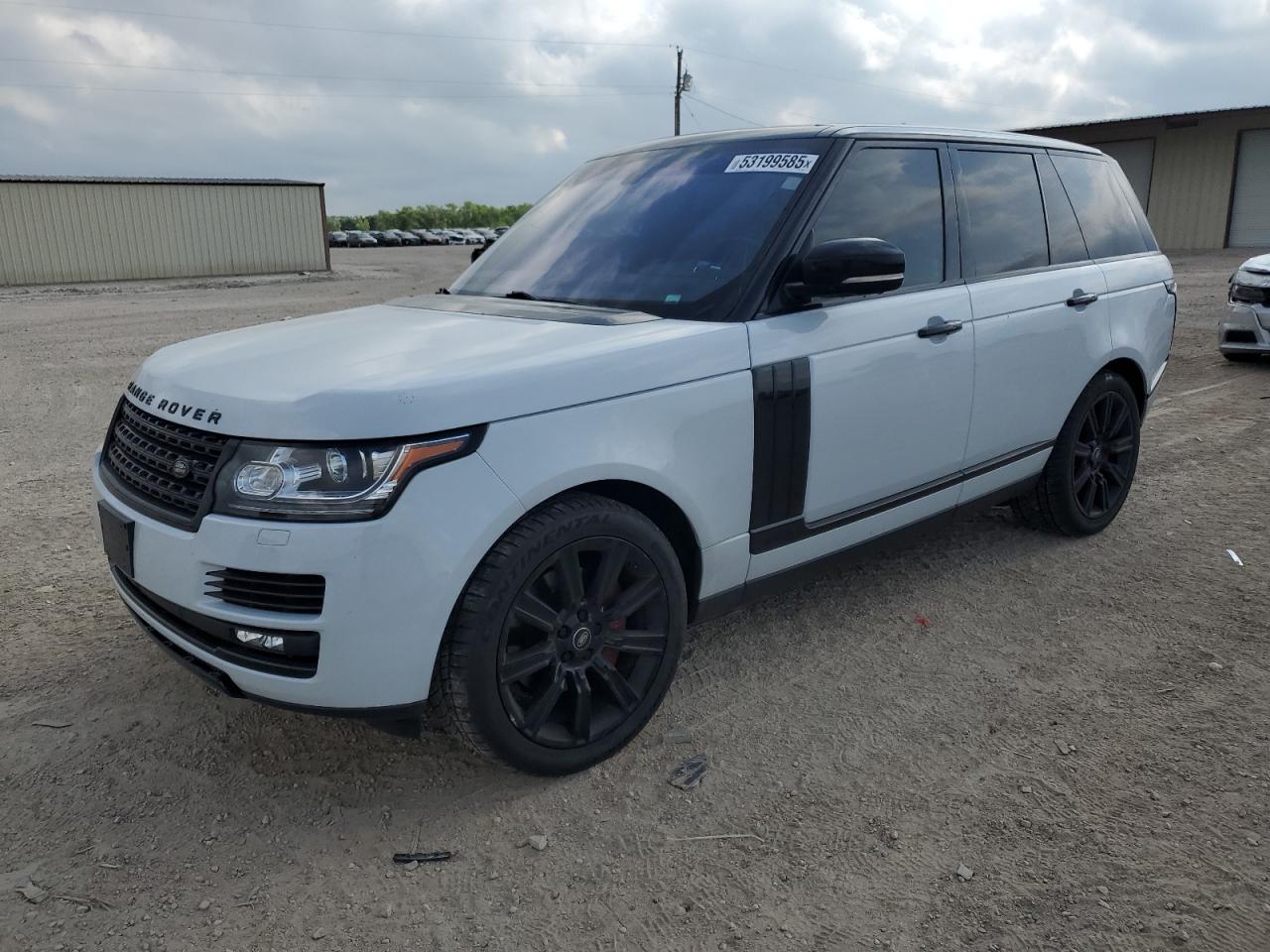 LAND ROVER RANGE ROVE 2016