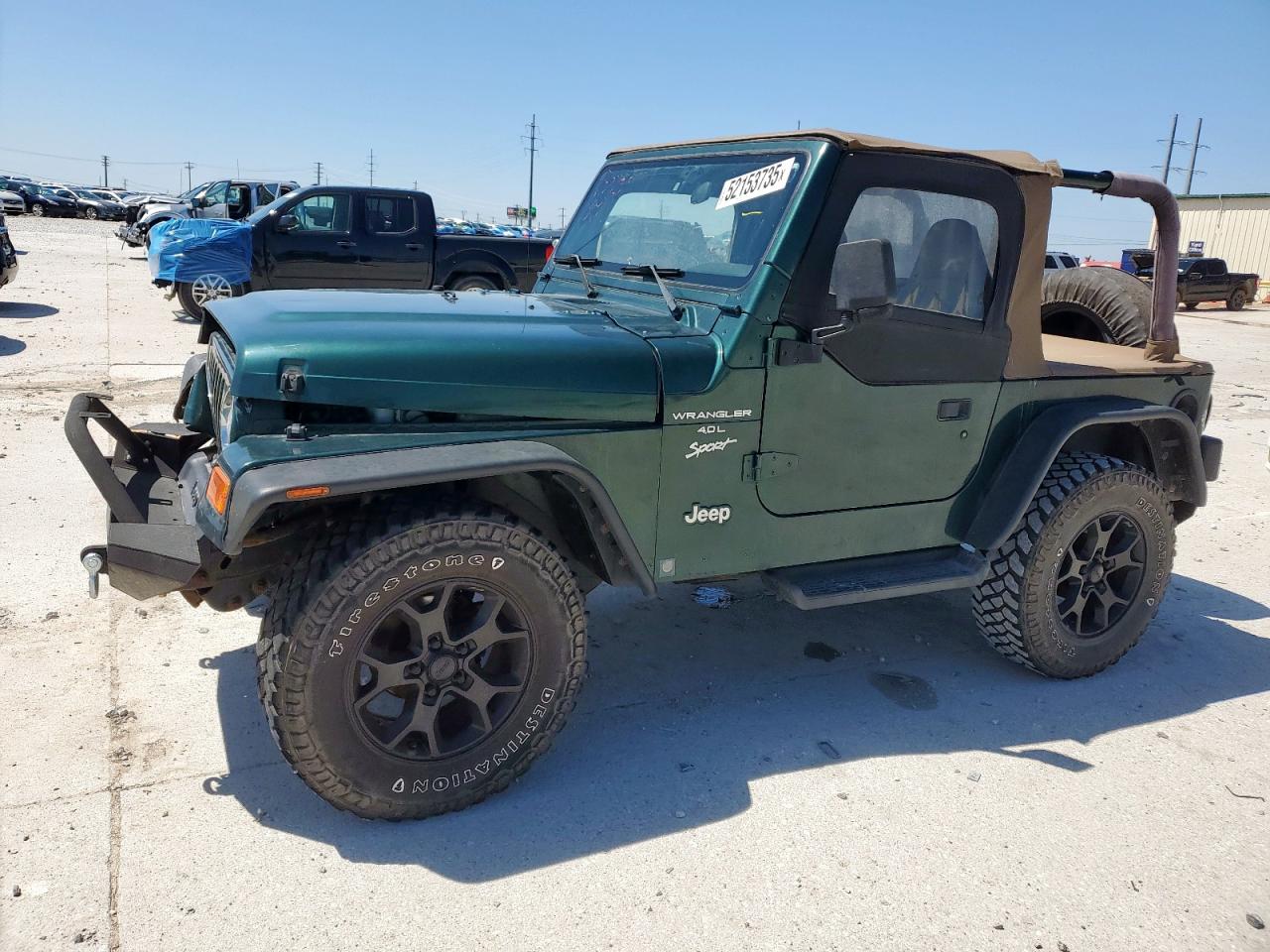 JEEP WRANGLER 2001