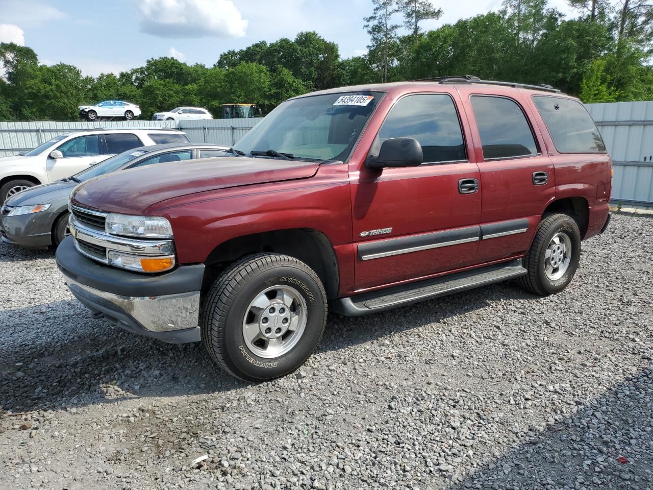 CHEVROLET TAHOE C150 2001