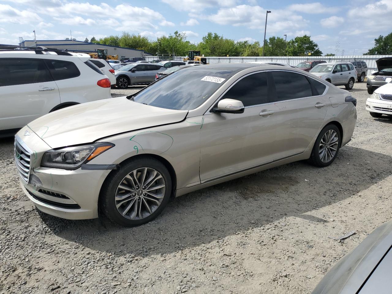 HYUNDAI GENESIS 3. 2015