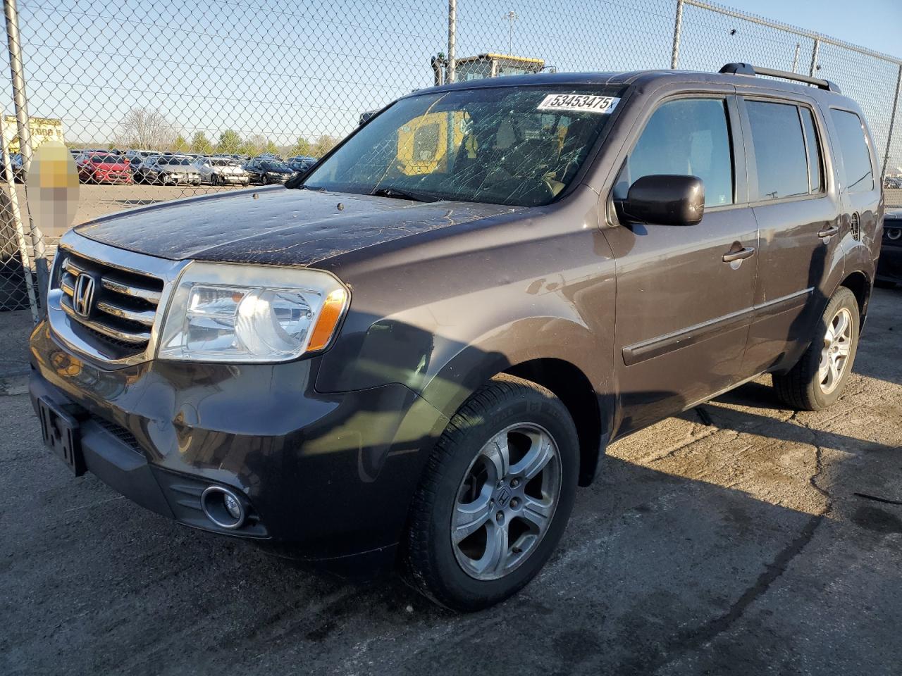 HONDA PILOT EXL 2012